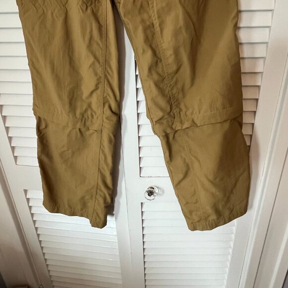 The North Face women's pants 8 nylon tan hiking gorpcore - Picture 3 of 13